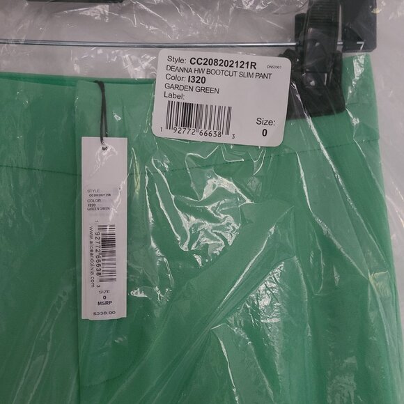 ALICE + OLIVIA Deanna High Waist Bootcut Pants Size 0 - Picture 2 of 13